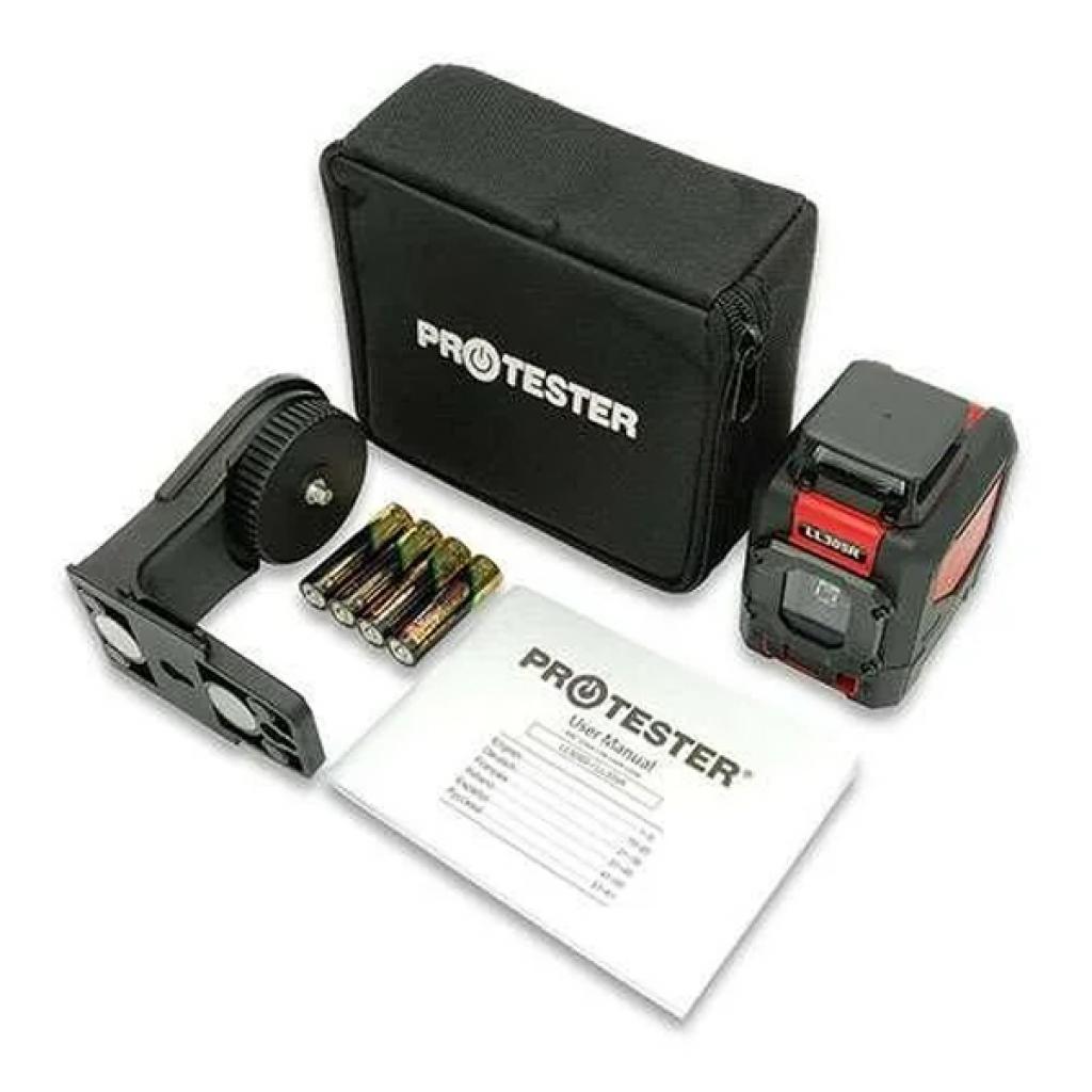 Лазерний нівелір Protester H360°/1V червоний промінь (LL305R) - изображение 3