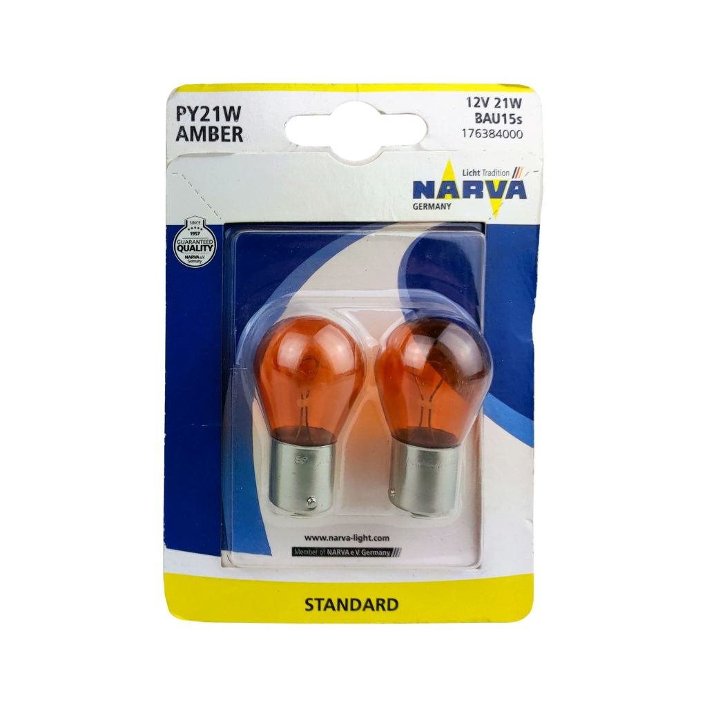 Автолампа Narva STANDARD PY21W 48328 (955173) - зображення 1