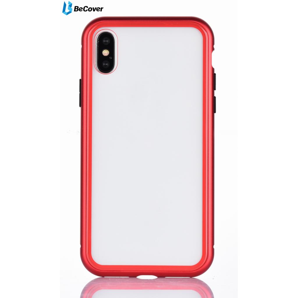 Чохол до мобільного телефона BeCover Magnetite Hardware iPhone XS Red (702698) - зображення 1