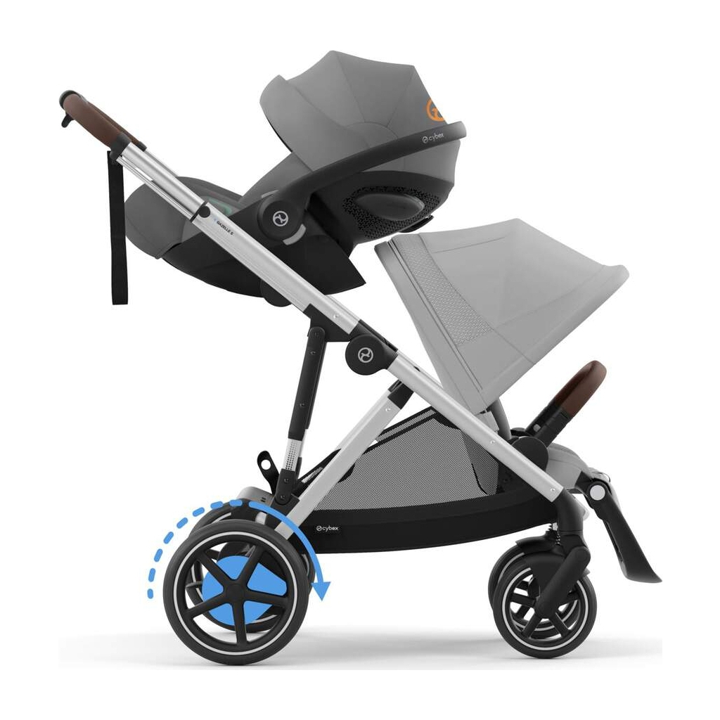 Коляска Cybex eGazelle S SLV Stone Grey (524000523) - зображення 7
