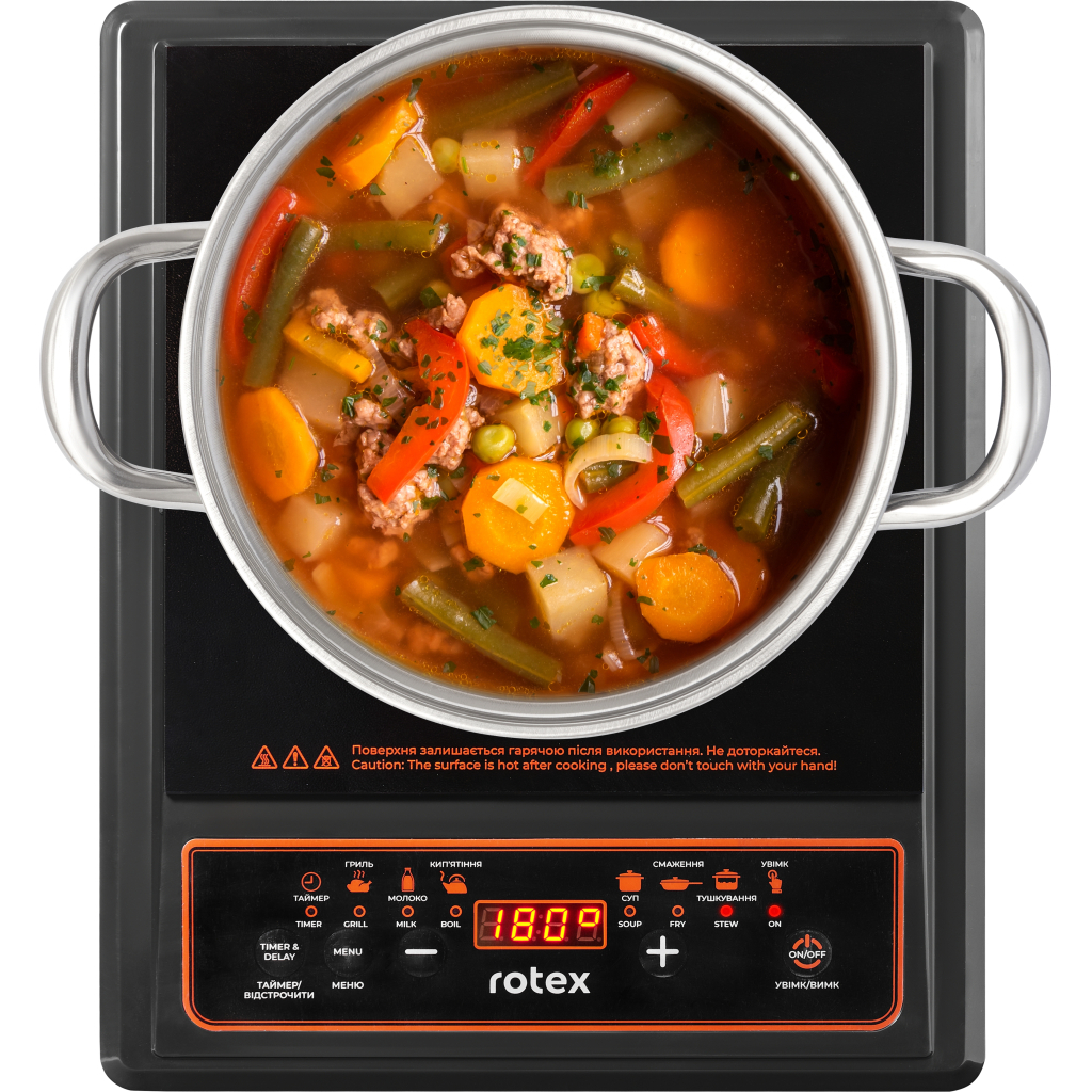 Настільна плита Rotex RIO145-G - зображення 4