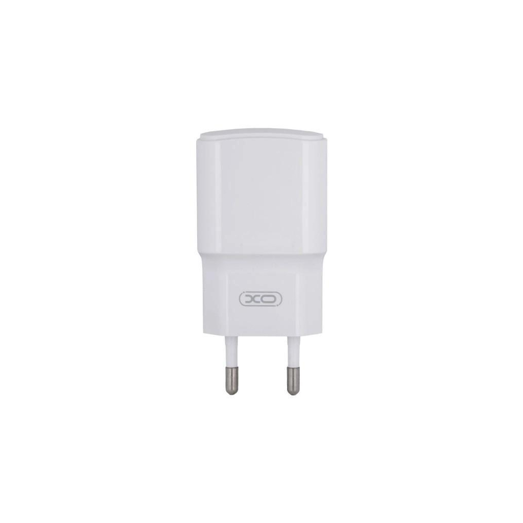 Зарядний пристрій XO L73 2.4A/1USB + cable lightning White (XO-L73i-WH) - зображення 6