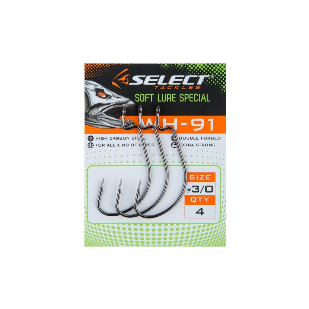 Гачок Select WH-91 1/0 (5 шт/уп) (1870.50.36) - зображення 2