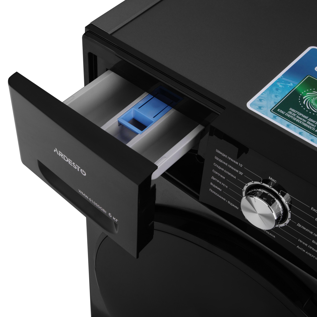 Пральна машина Ardesto WMW-6105DGBI - зображення 4