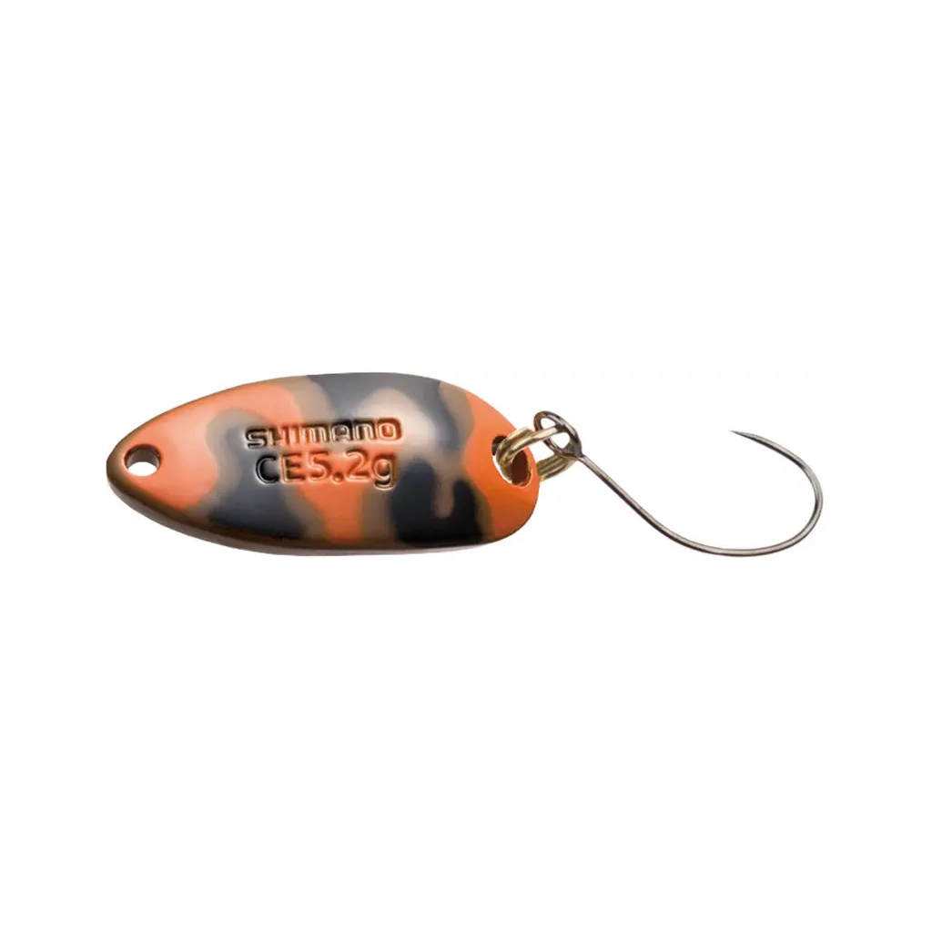 Блешня Shimano Cardiff Roll Swimmer Camo Edition 1.5g 23T Brown Orange Camo (2266.33.10) - изображение 1