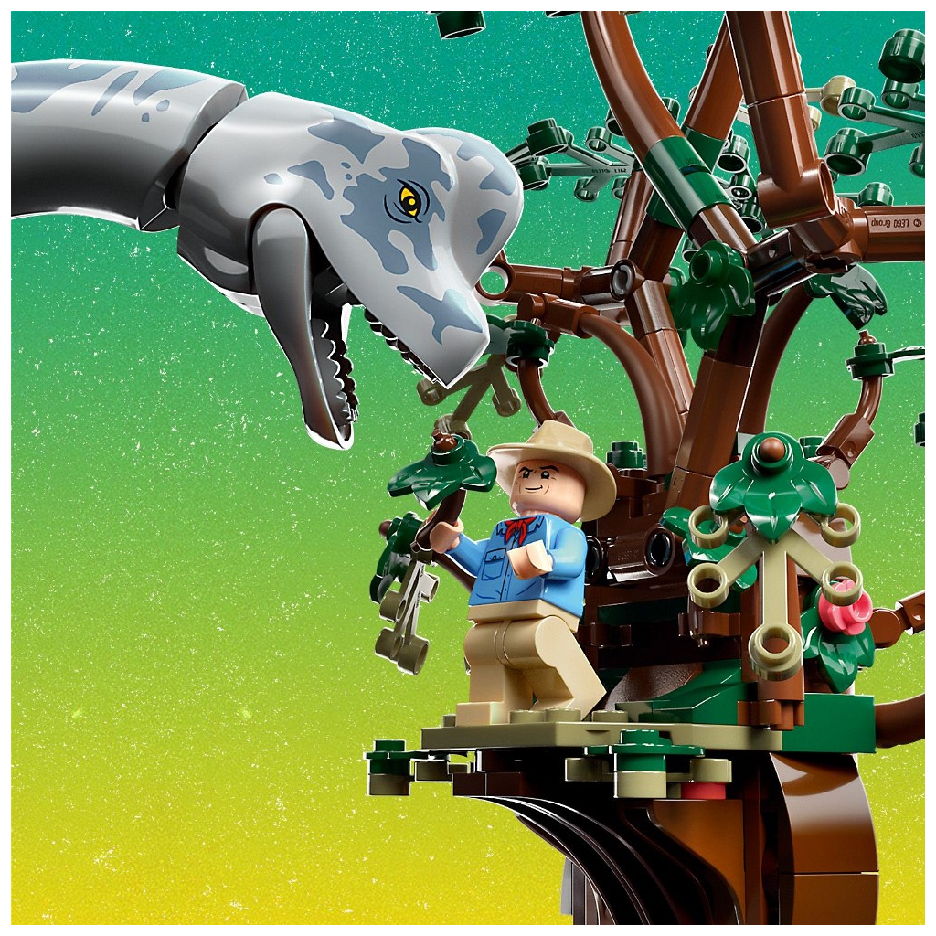 Конструктор LEGO Jurassic World Відкриття брахіозавра 512 деталей (76960) - зображення 8