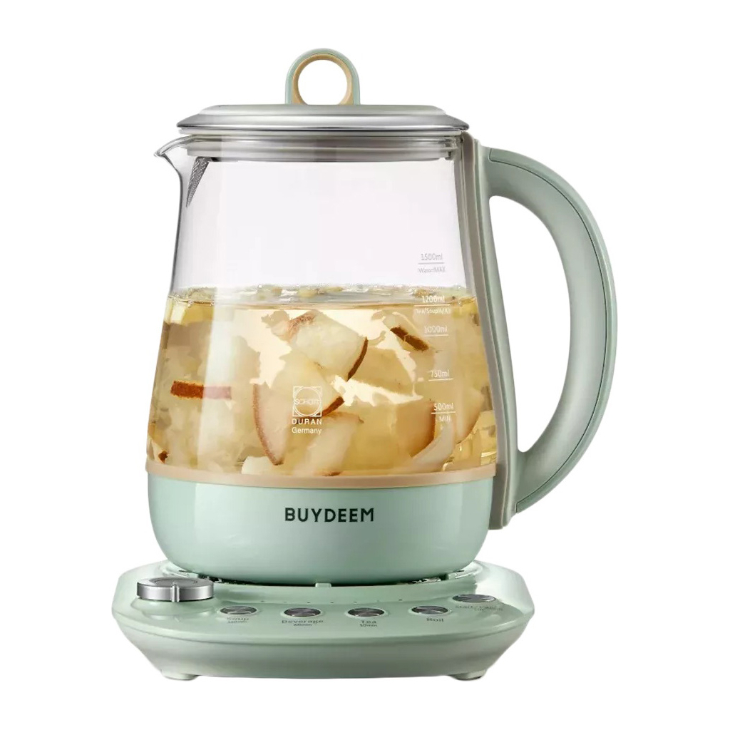 Електрочайник Buydeem K1594T Cozy Greenish (K1594T-CG/EU) - зображення 1