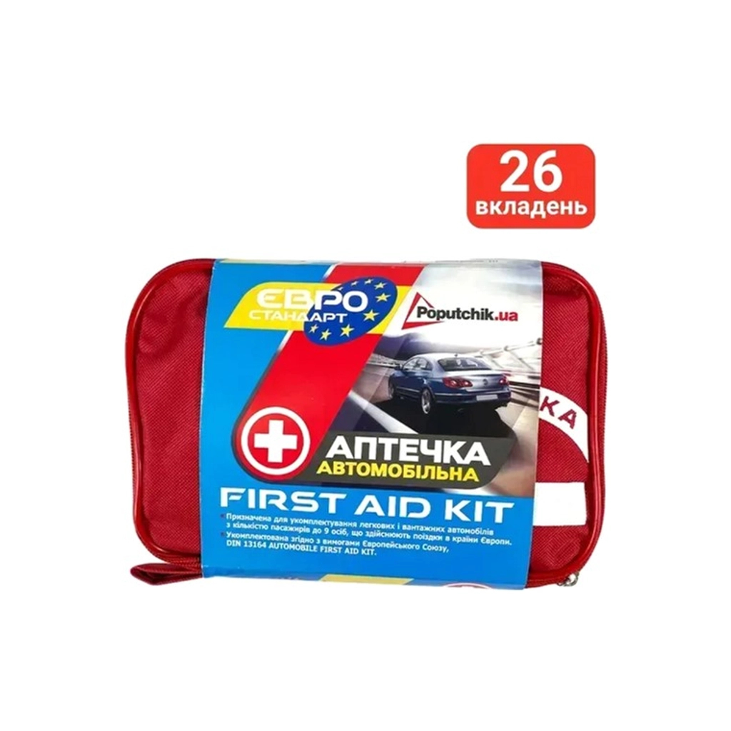 Набір техдопомоги Poputchik Євростандарт з ВВПА Кросовер чорний (01-227-IS) - picture 3