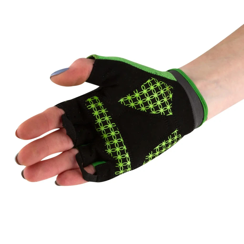 Велорукавиці PowerPlay 5284 B Зелені XS (SALE_5284B_XS_Green) - зображення 6