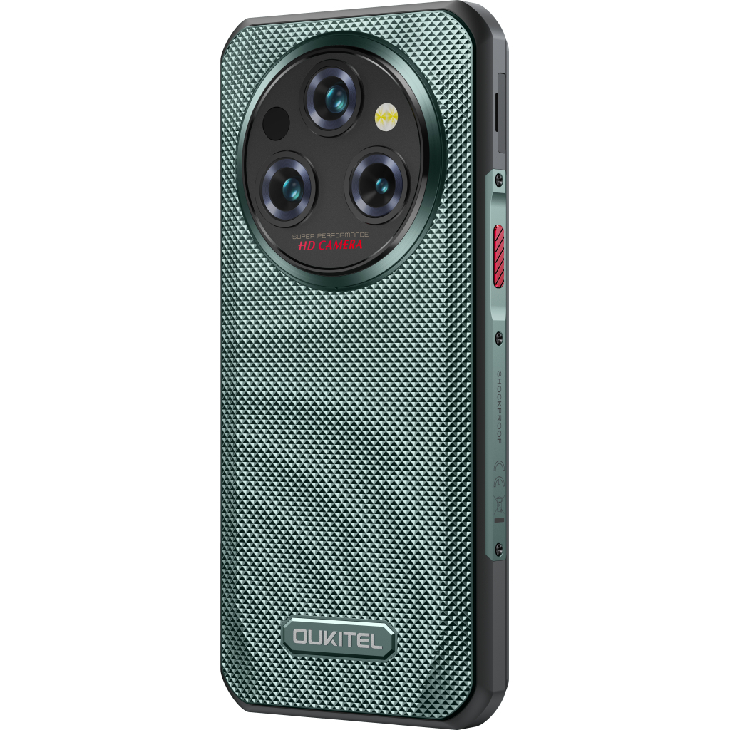 Мобільний телефон OUKITEL WP35 Pro 12/512GB Green (6931940795302) - зображення 5