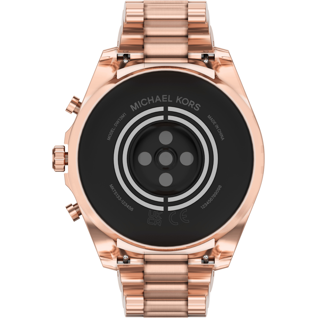 Смарт-годинник Michael Kors GEN 6 BRADSHAW Rose Gold-Tone Stainless Steel (MKT5133) - зображення 7