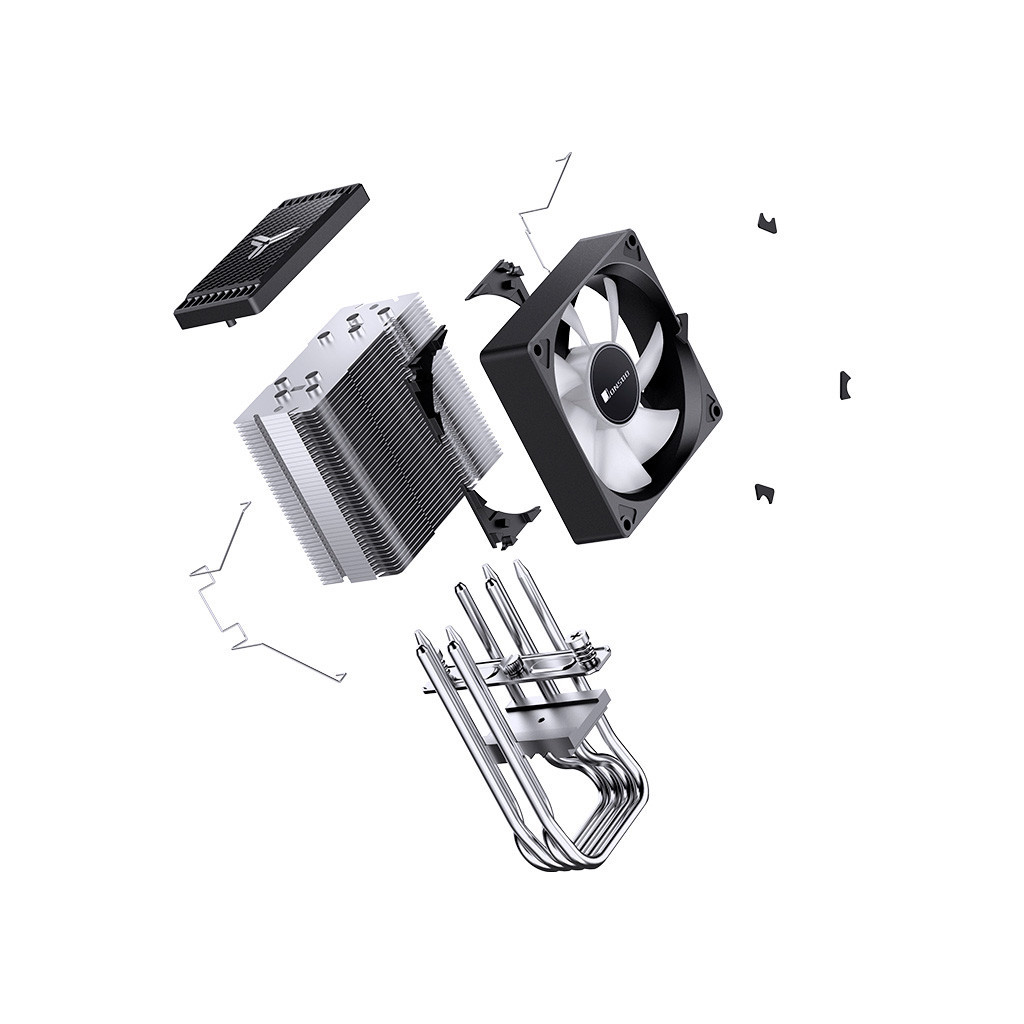 Кулер до процесора JONSBO CR-1400 EVO ARGB Black - зображення 11