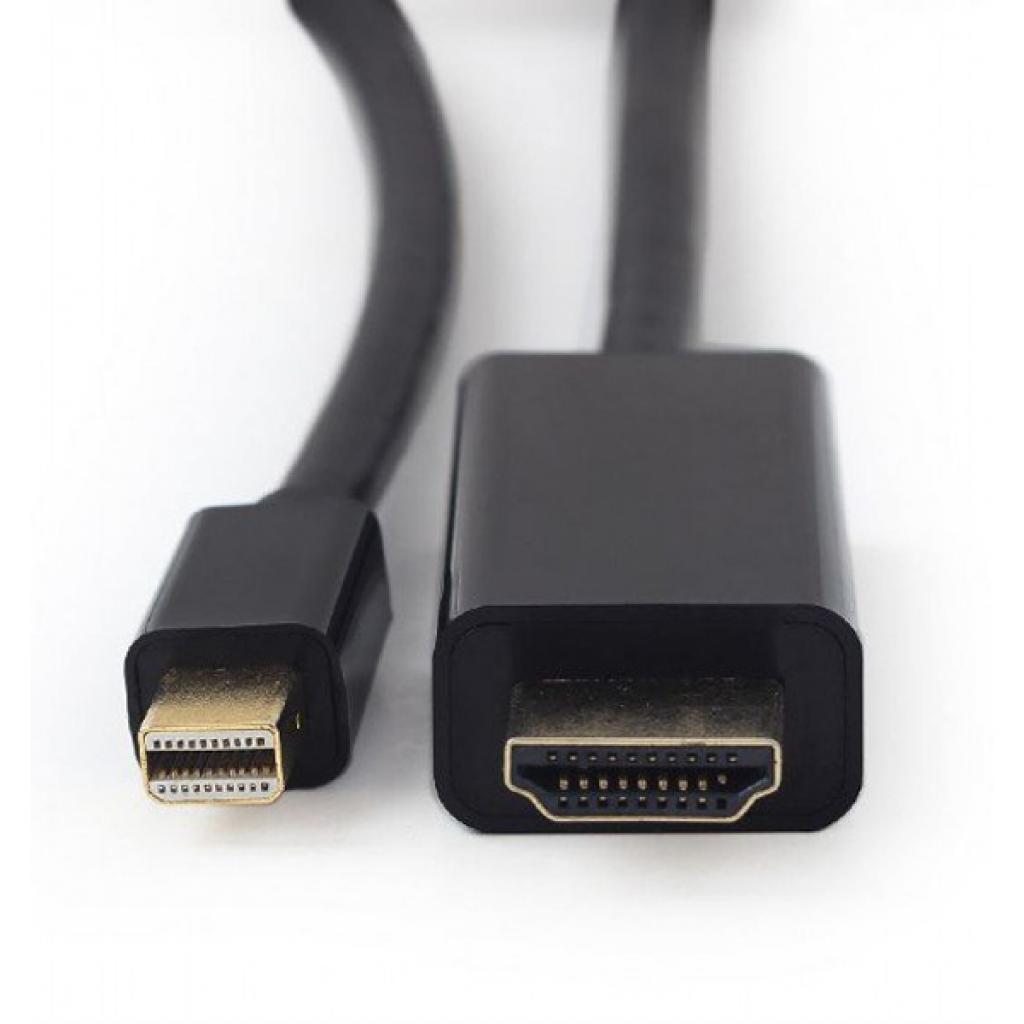 Кабель мультимедійний miniDisplayPort to HDMI 1.8m Cablexpert (CC-mDP-HDMI-6) - зображення 3
