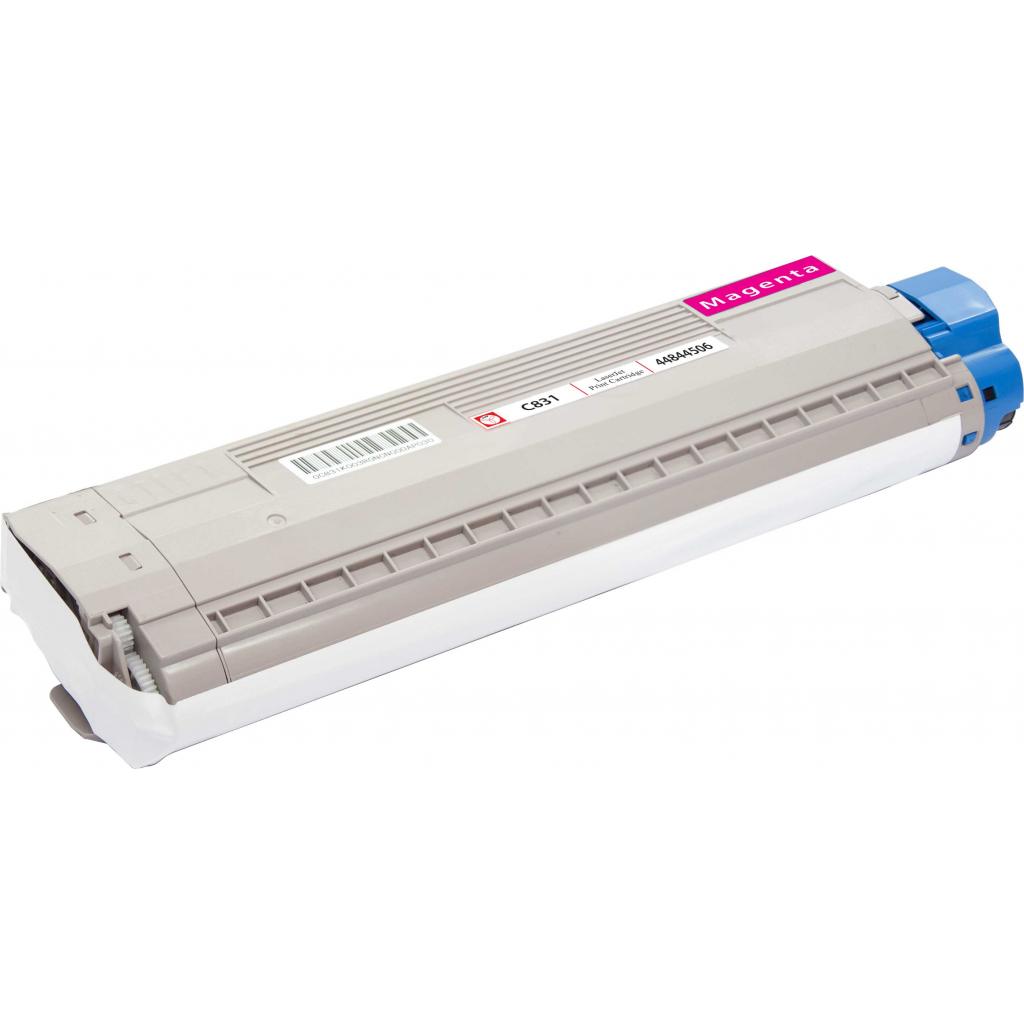 Тонер-картридж BASF OKI C831/841 Magenta, 44844506 (KT-44844506) - зображення 3