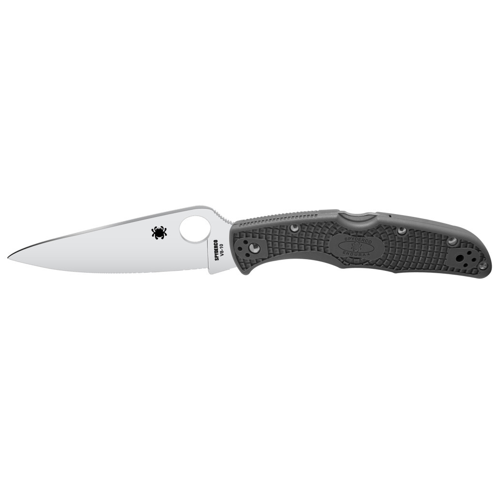 Ніж Spyderco Endura 4 FRN серый (C10FPGY) - зображення 1