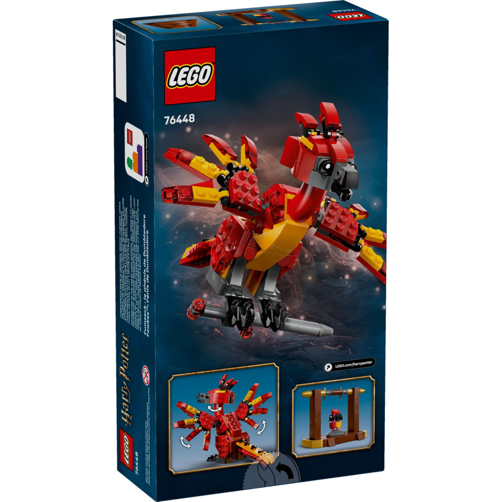 Конструктор LEGO Harry Potter Фоукс: Фенікс Дамблдора (76448) - зображення 7