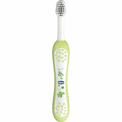 Дитяча зубна щітка Chicco зелена (06958.00) - зображення 1