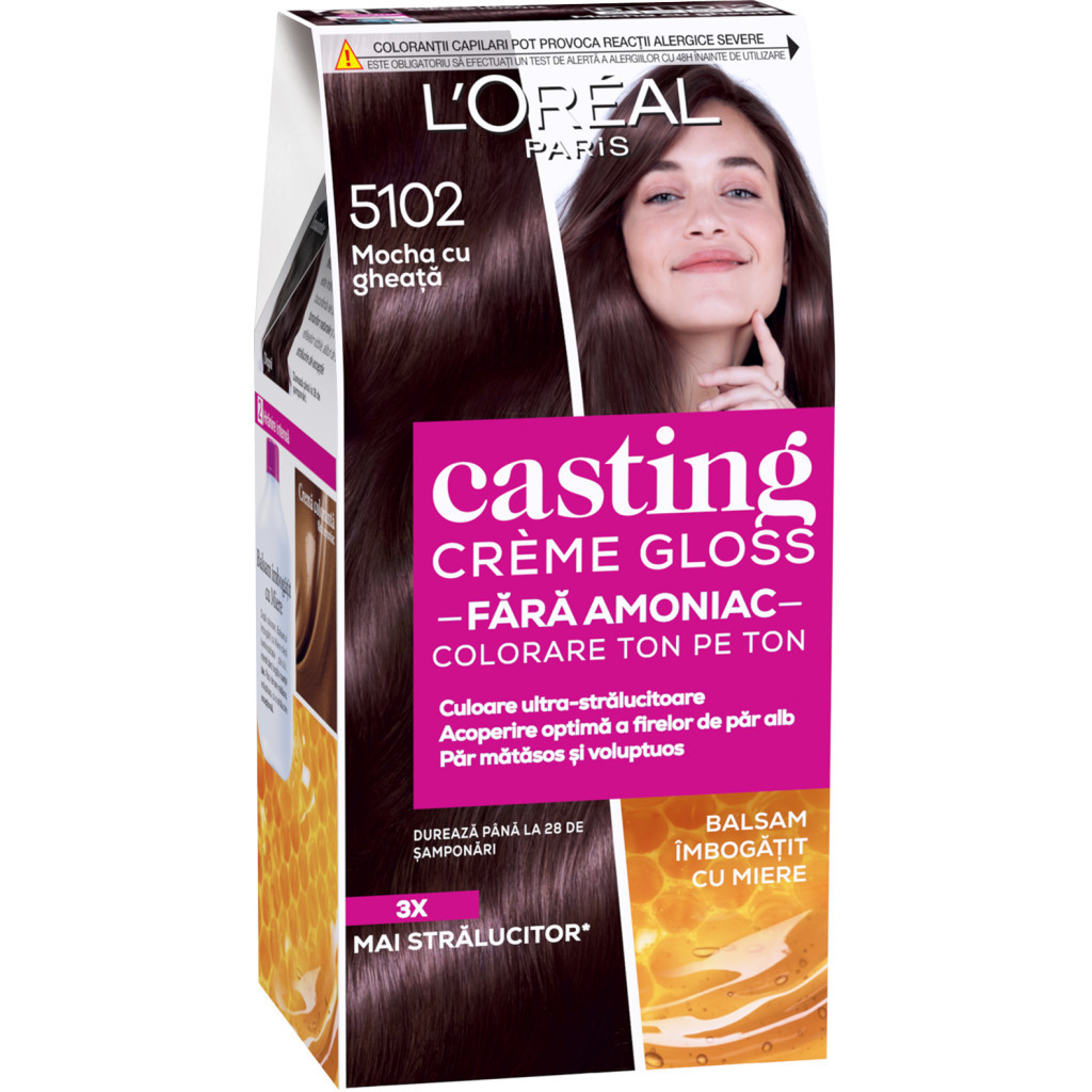 Фарба для волосся L'Oreal Paris Casting Creme Gloss 5102 - Холодний мокко 120 мл (3600523806935) - зображення 1