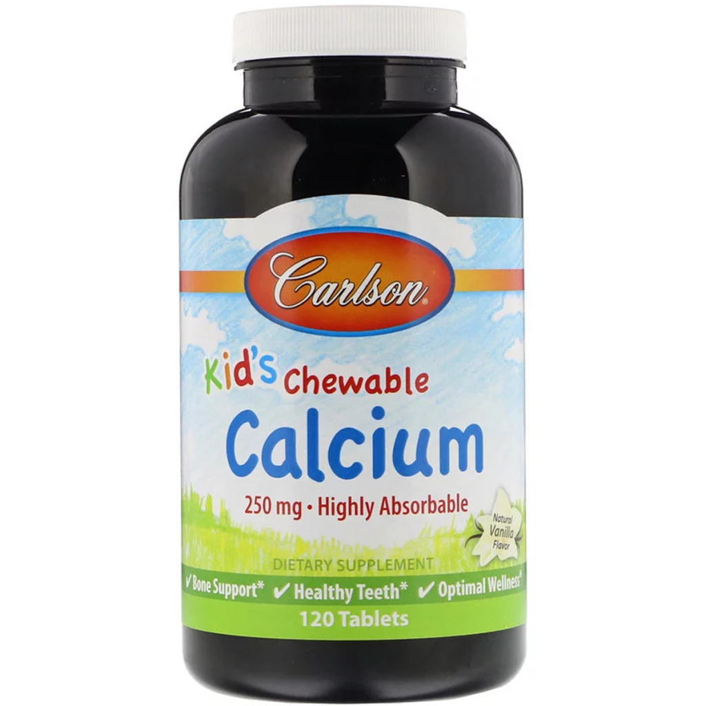 Мінерали Carlson Жувальний Кальцій для Дітей, фруктовий смак, Kid's Chewable (CAR-05084) - зображення 1
