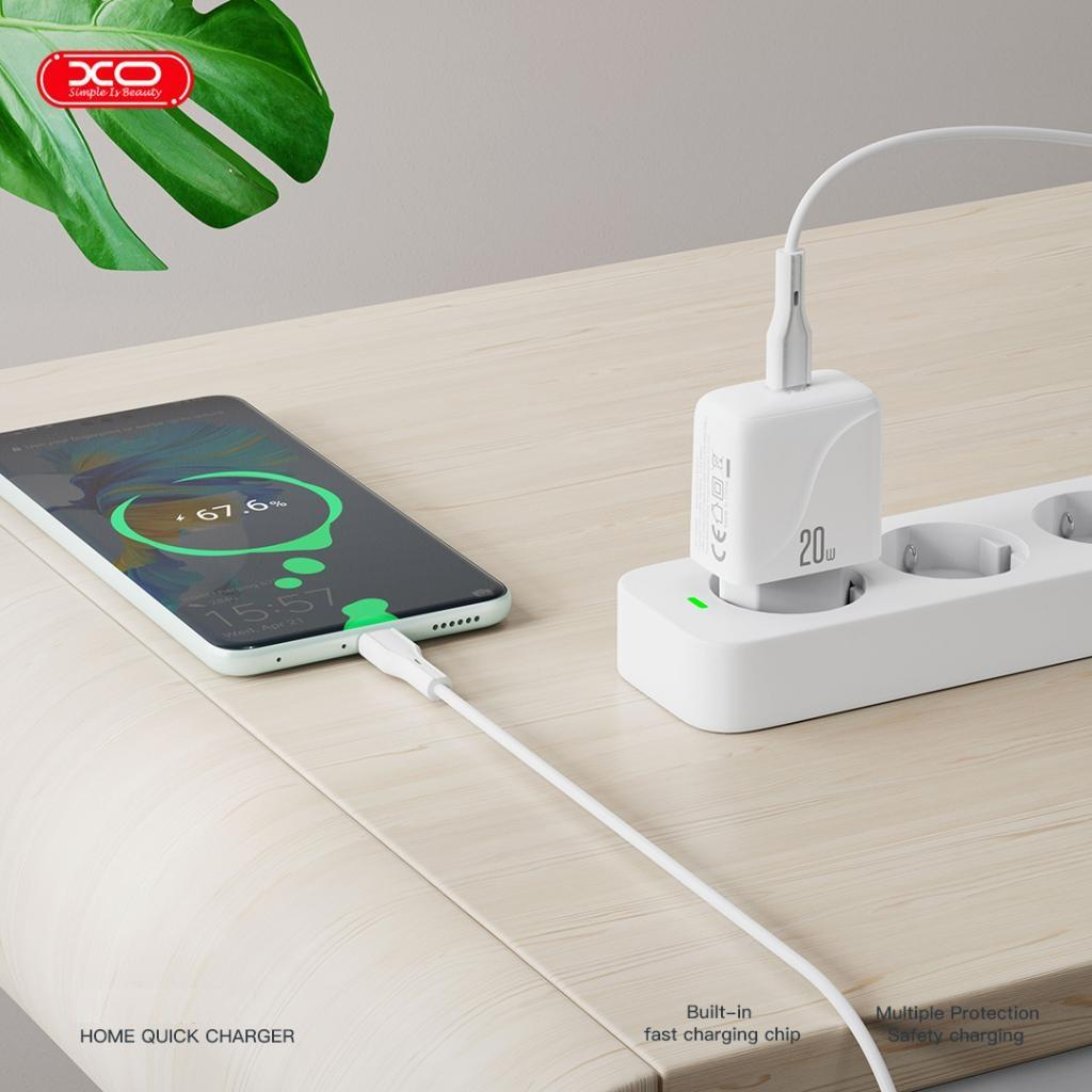 Зарядний пристрій XO USB-C PD20W (XO-QC41) - зображення 2