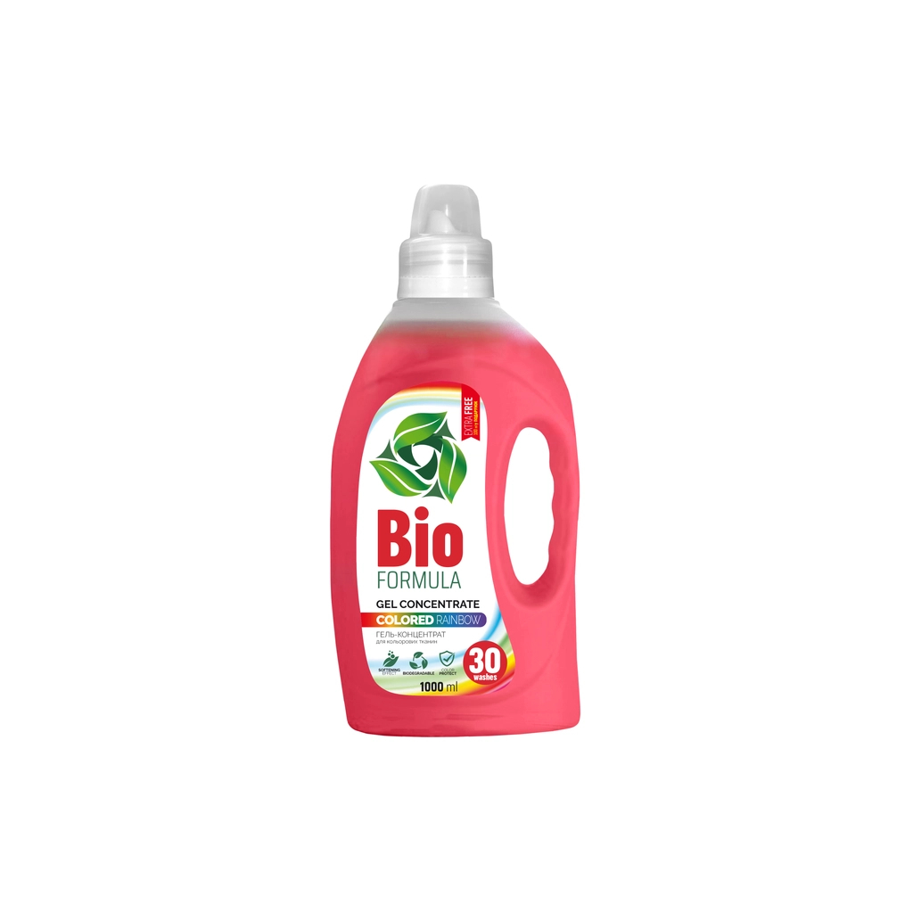 Гель для прання Bio Formula Colored Rainbow Для кольорових тканин 1 л (4820168434846) - зображення 1