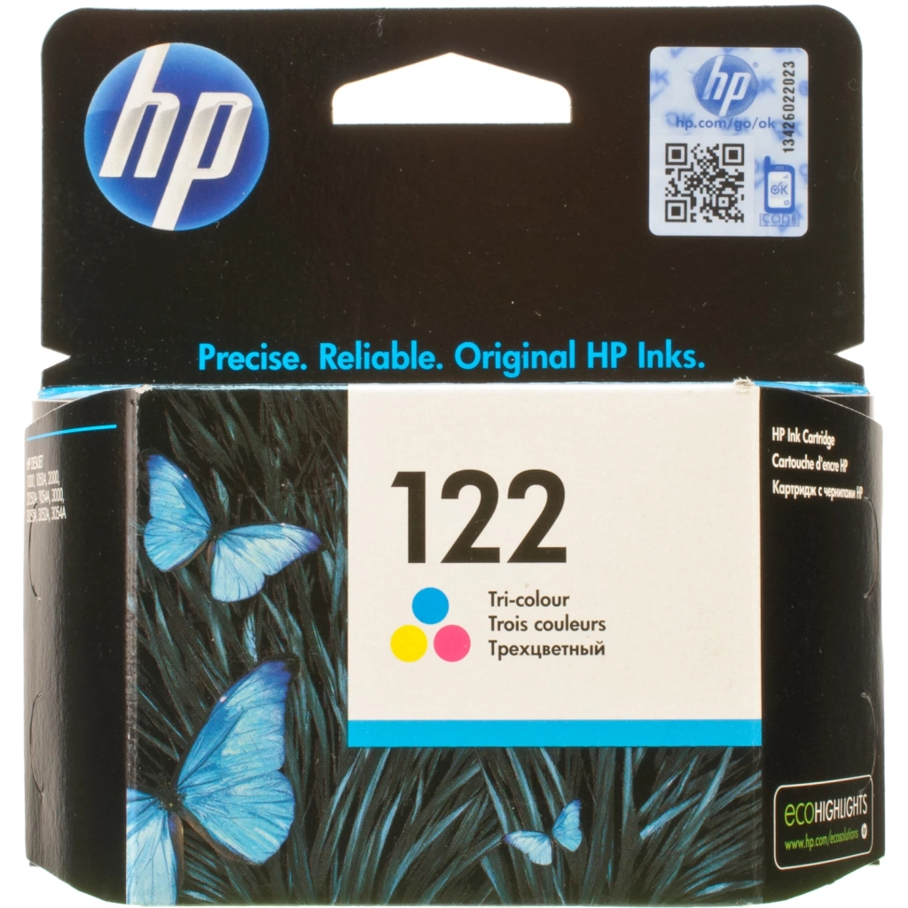 Картридж HP DJ No.122 color, DJ 2050 (CH562HE) - зображення 1