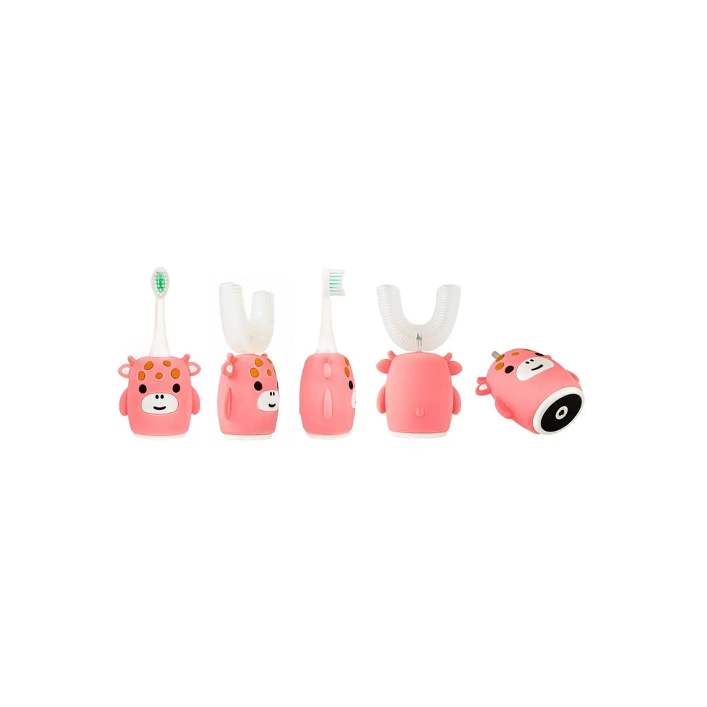 Електрична зубна щітка AHealth KIDS SONIC SMILE 2 Pink (AHkss2p) - зображення 3