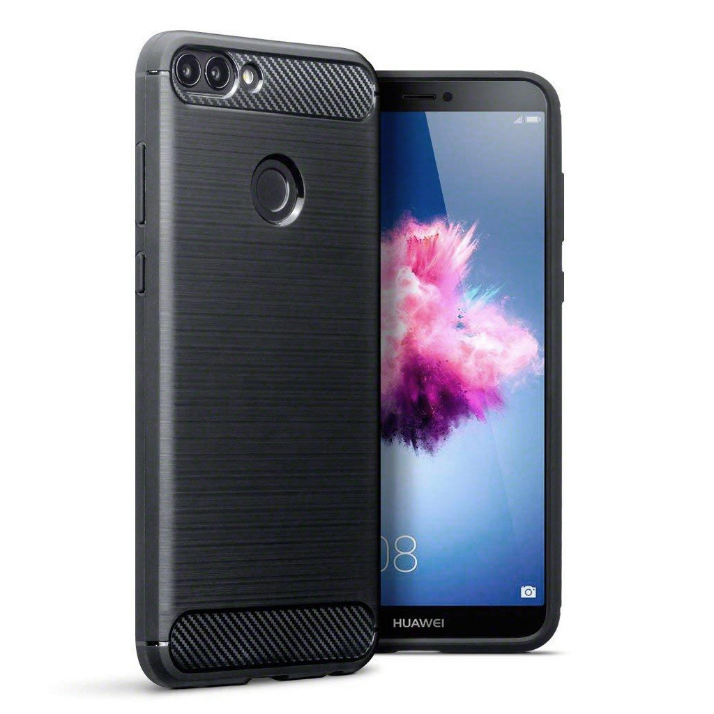 Чохол до мобільного телефона Laudtec Huawei Y7 Prime 2018 Carbon Fiber (Black) (LT-YP2018) - изображение 8
