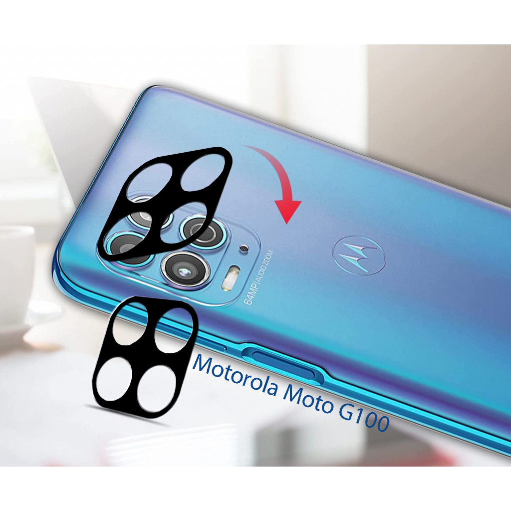 Скло захисне BeCover for camera Motorola Moto G100 Black (707034) (707034) - зображення 2