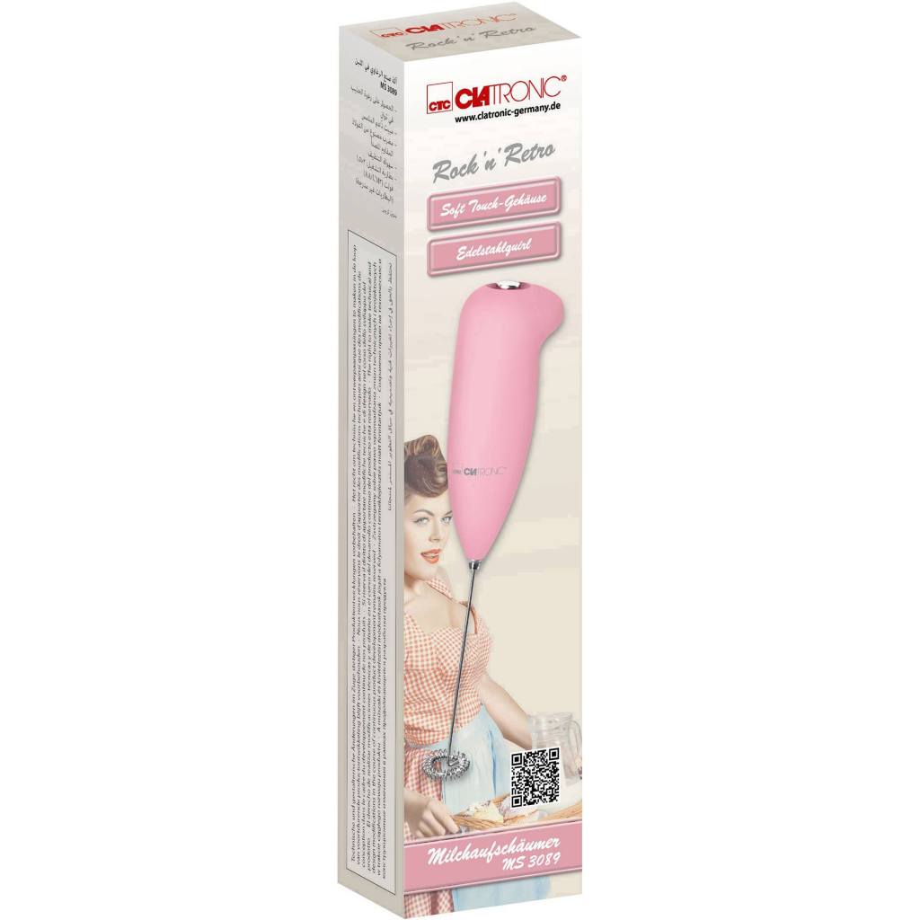 Капучинатор Clatronic MS 3089 pink (MS3089 pink) - зображення 2