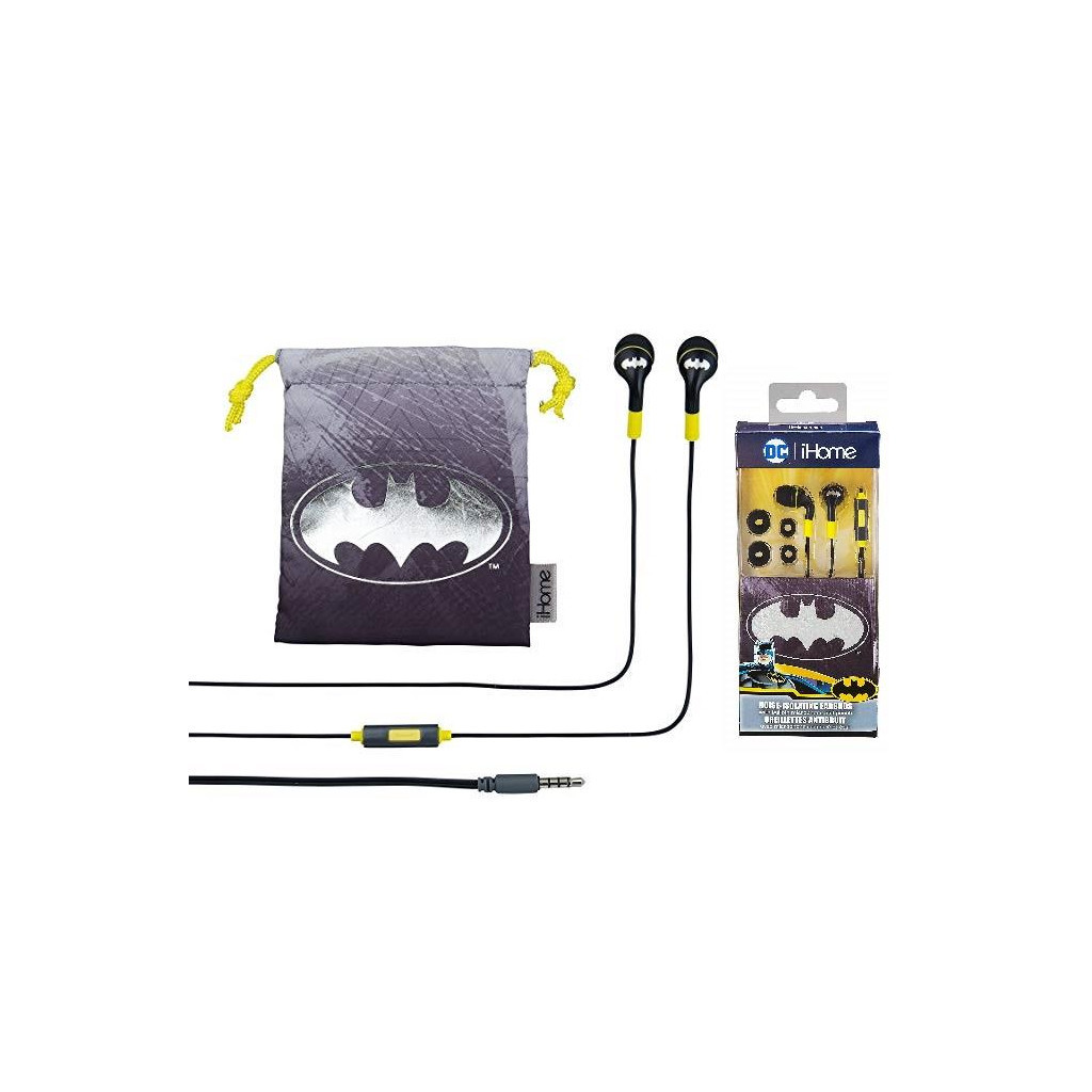 Навушники Ekids iHome Warner Bros BatMan Mic (RI-M15BM.FXV7) - зображення 1