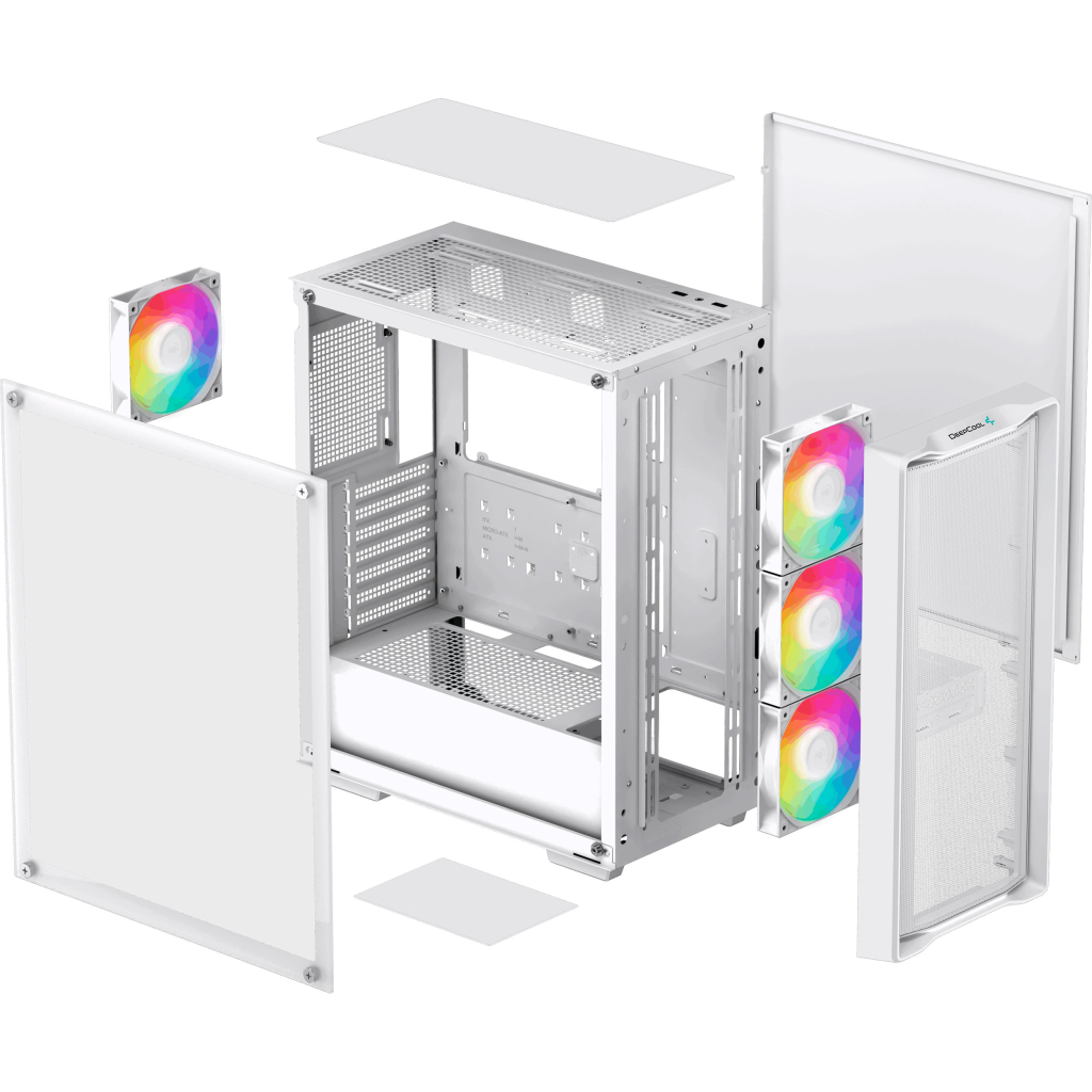 Корпус Deepcool CC560 MESH WH V2 - зображення 9