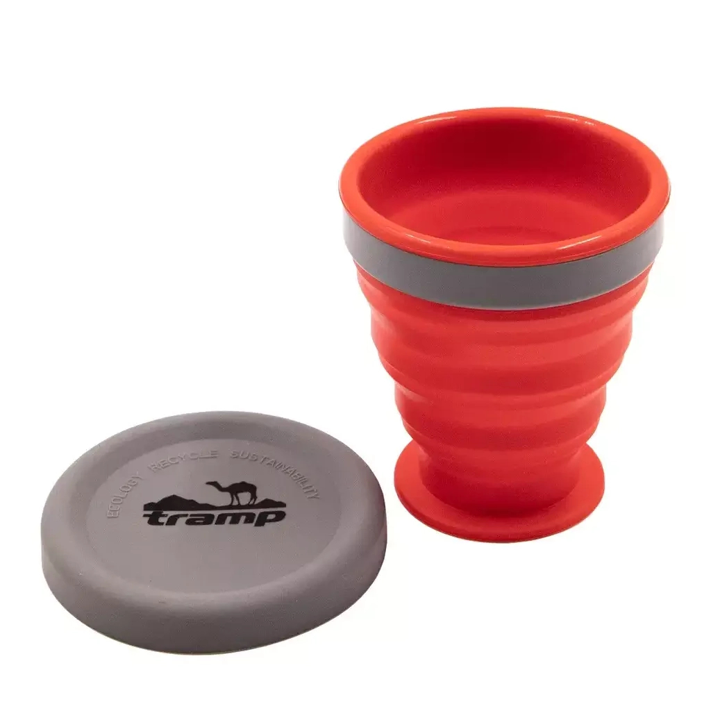 Чашка туристична Tramp Silicone 200ml Terracota (UTRC-126-terracota) - зображення 2