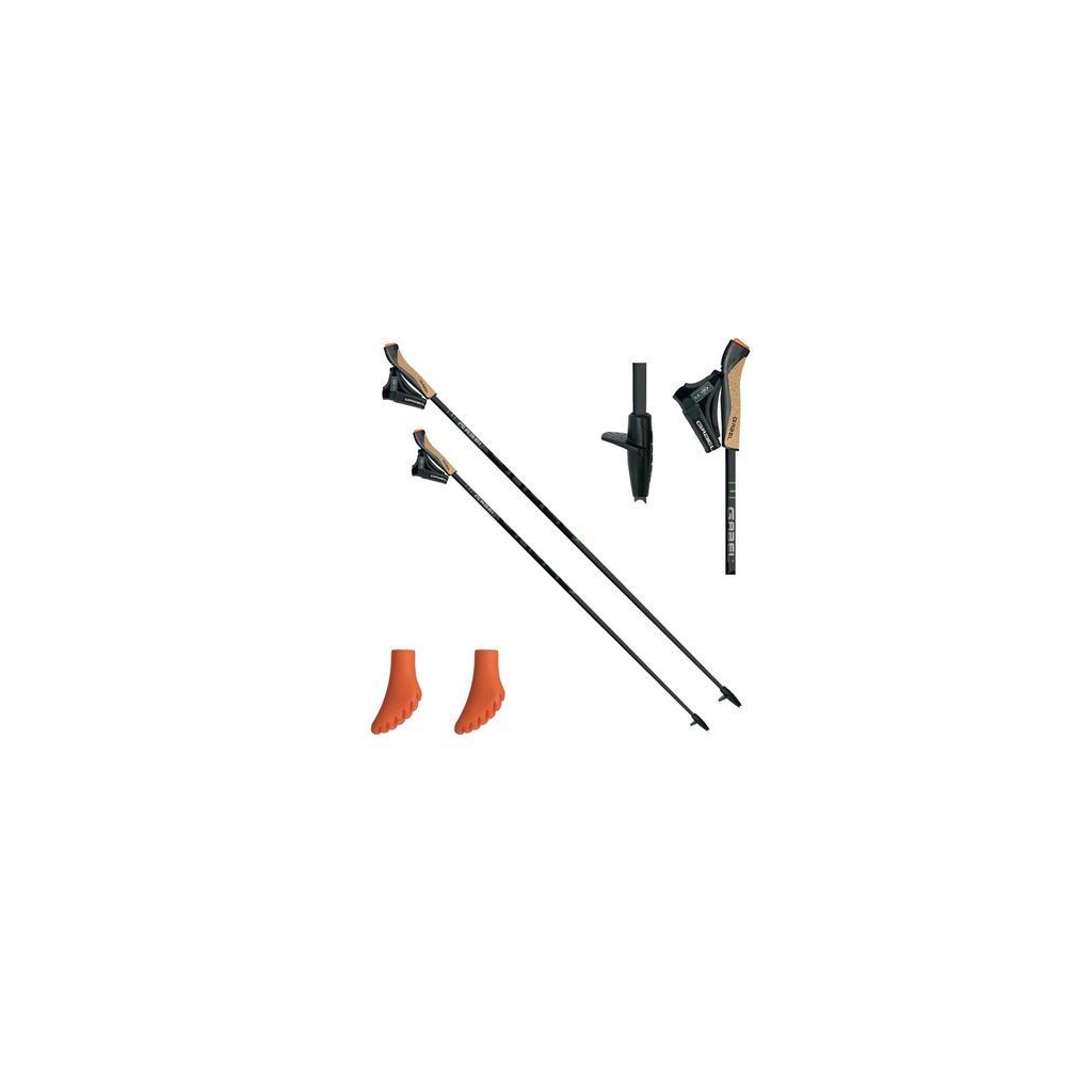 Палиці для скандинавської ходи Gabel X-5 Black 120 (7009351141200) (DAS303052) - изображение 2