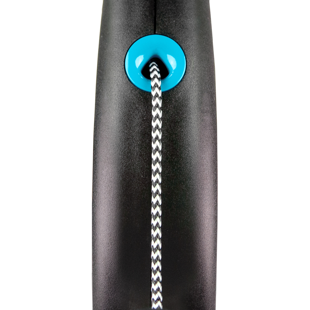 Повідець для собак Flexi Black Design S трос 5 м (блакитний) (4000498033333) - зображення 2