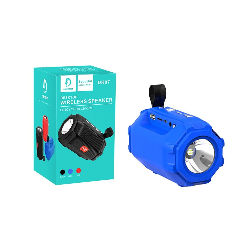 Акустична система Denmen DR07 Blue (DR07-BL) - зображення 2