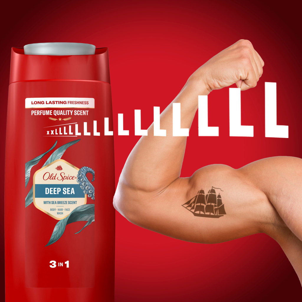 Гель для душу Old Spice Deep Sea 675 мл (8700216011365) - зображення 3