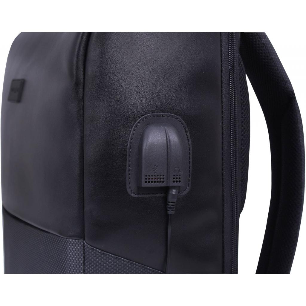 Рюкзак для ноутбука AirOn 16" Bagland Brooklyn 18л, 194169 Black (4821784622200) - зображення 6