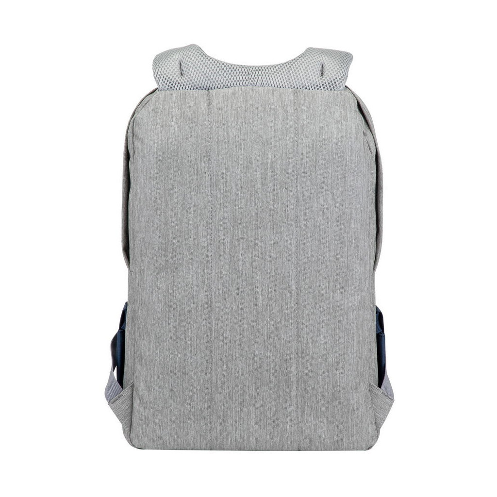 Рюкзак для ноутбука RivaCase 17.3" 7567 Prater, Grey / Dark Blue (7567Grey/DarkBlue) - зображення 3