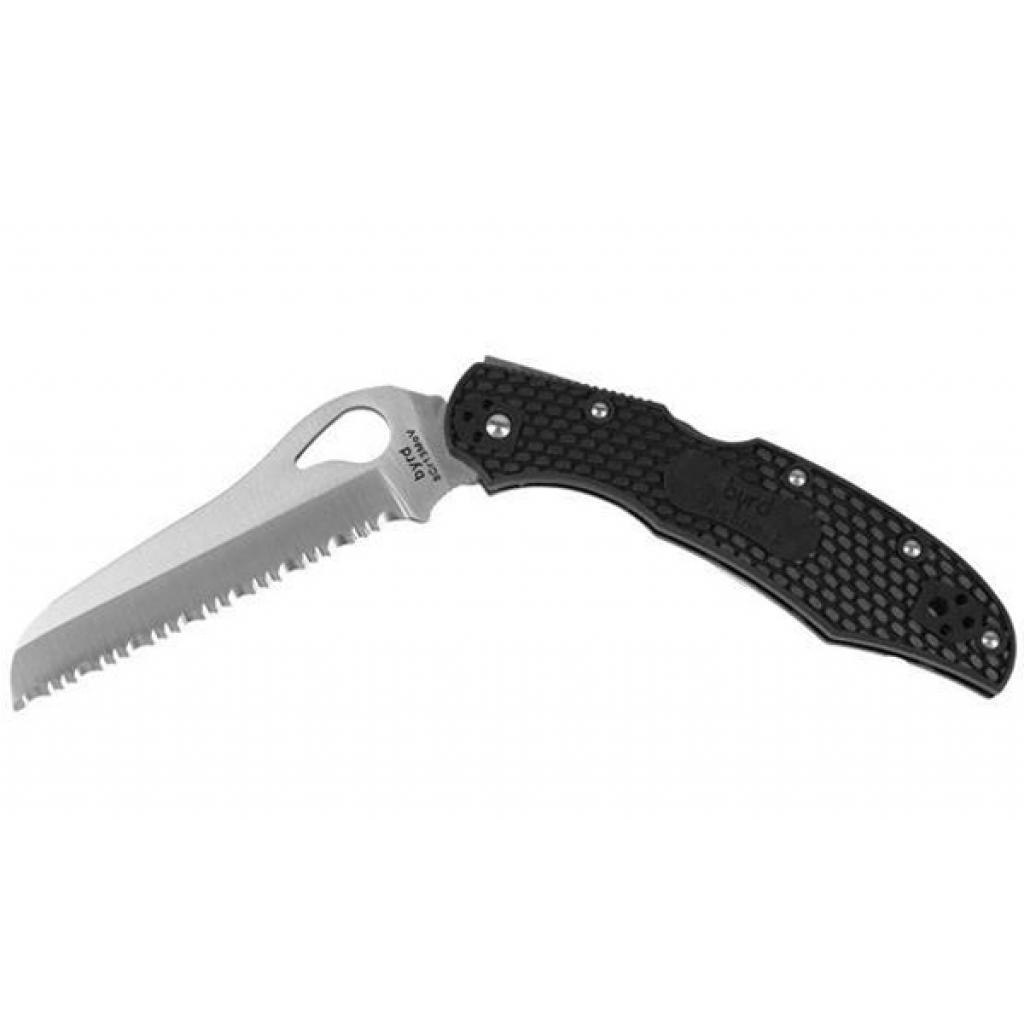Ніж Spyderco Byrd Large Rescue 2, серрейтор (BY17SBK2) - изображение 3