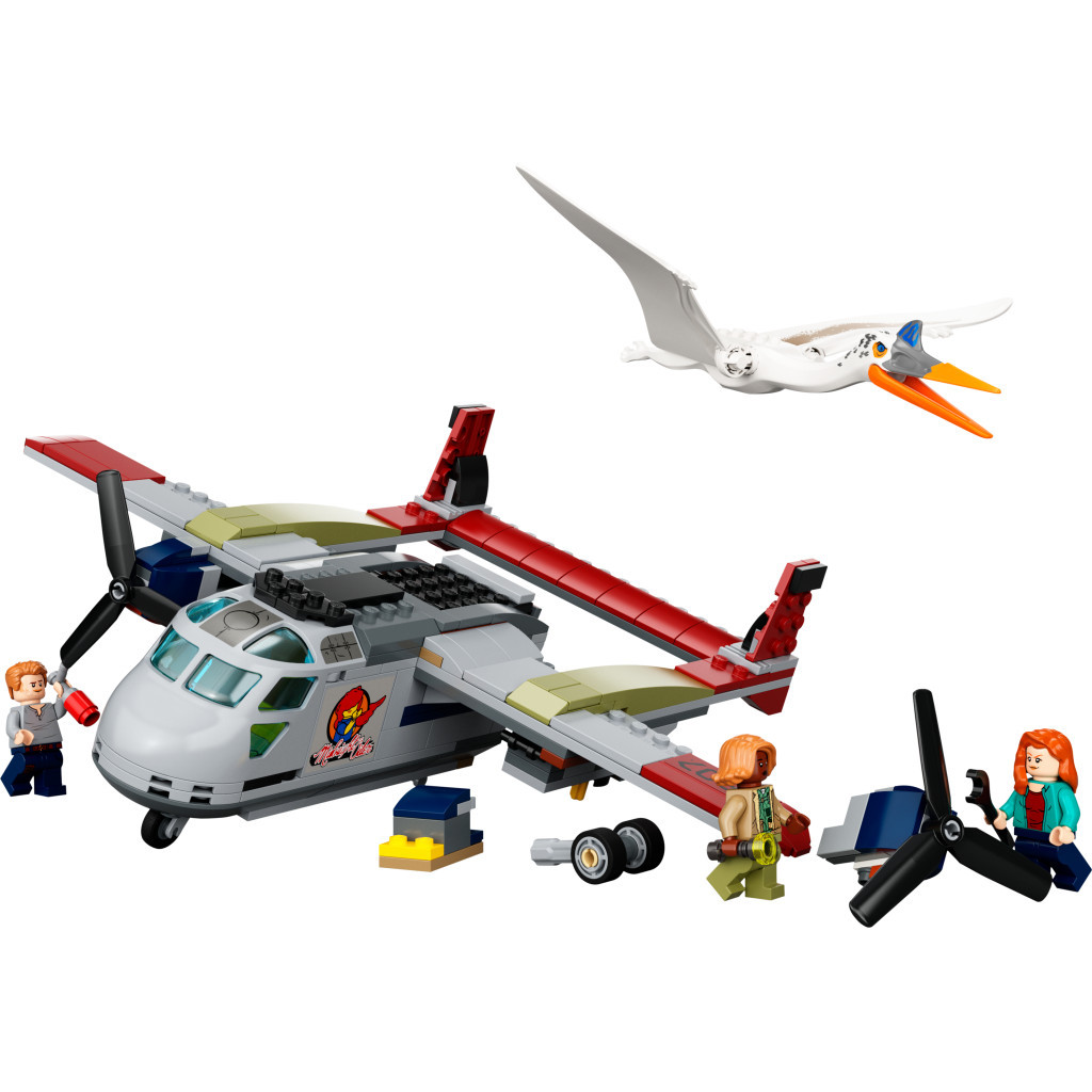 Конструктор LEGO Jurassic World Напад кетцалькоатля на літак 306 деталей (76947) - зображення 9