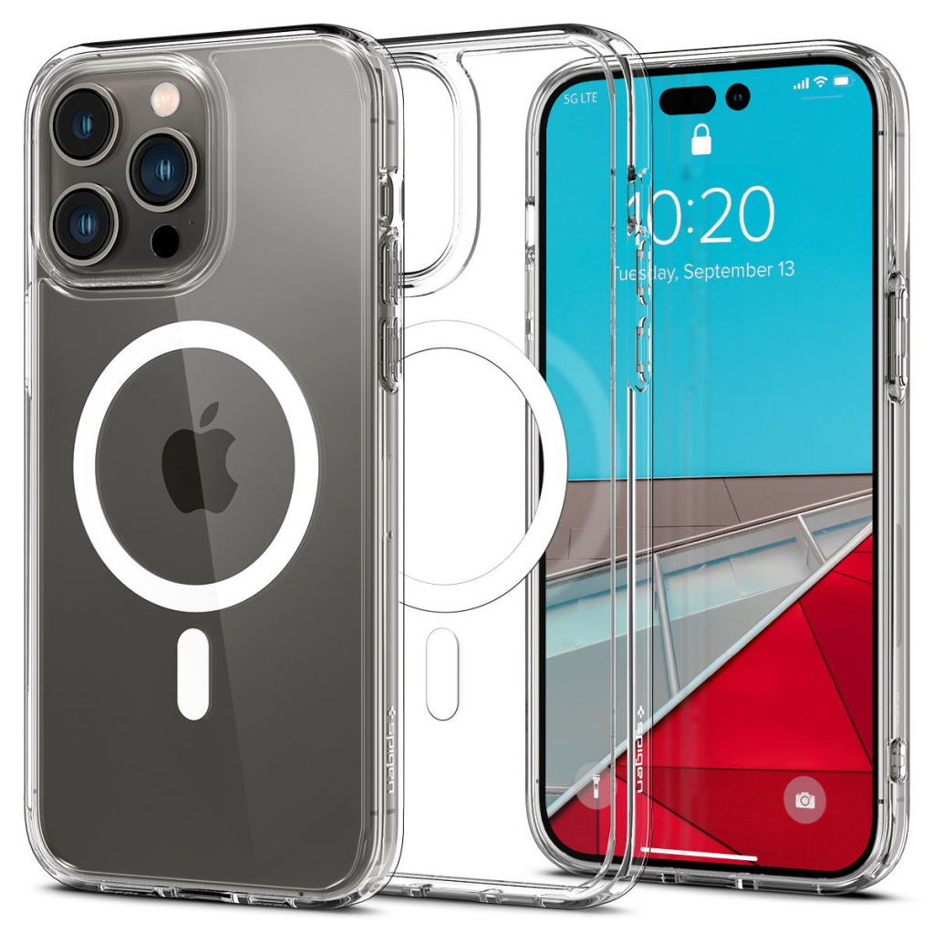 Чохол до мобільного телефона Spigen Apple Iphone 14 Pro Ultra Hybrid MagFit, White (ACS04969) - зображення 2