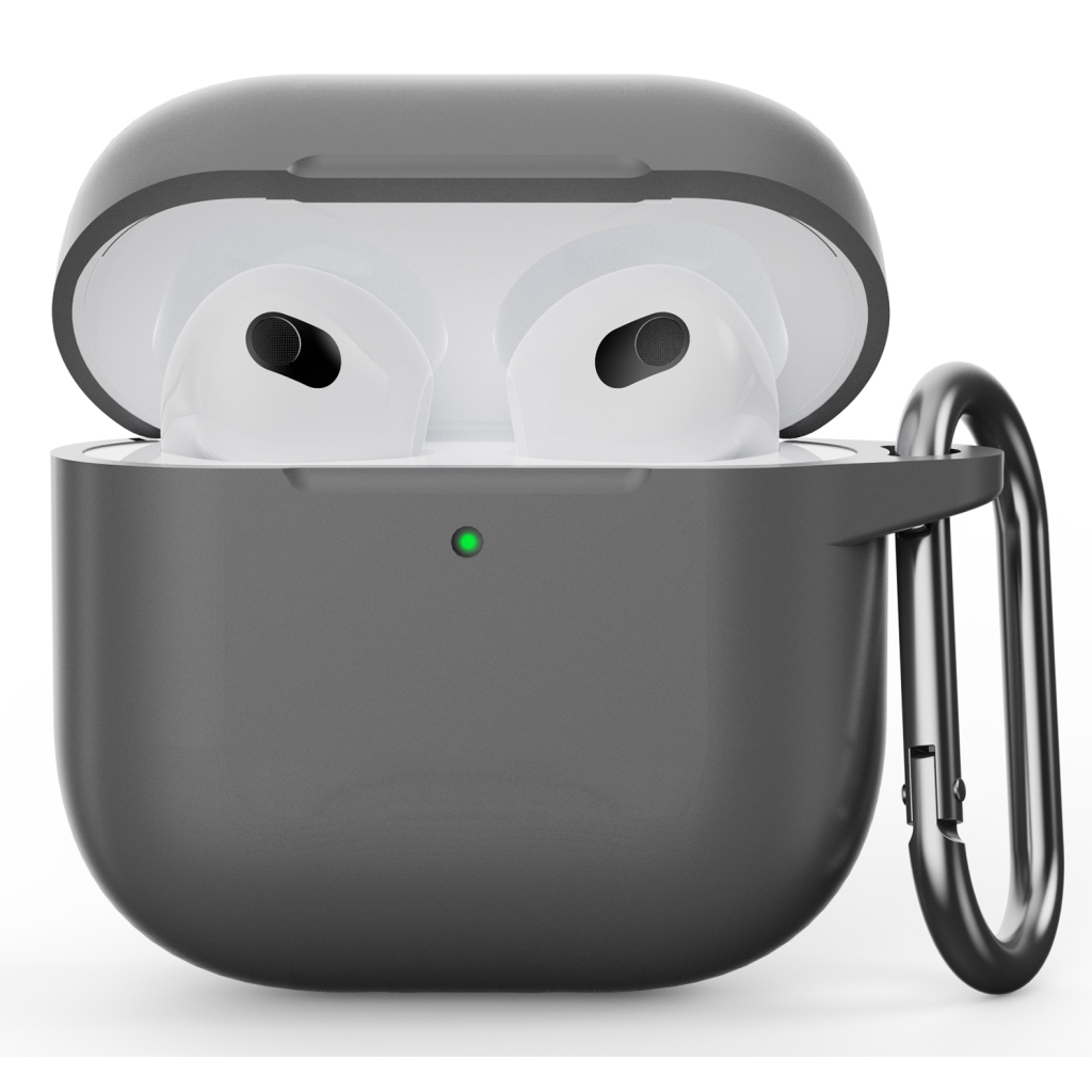 Чохол для навушників Armorstandart Hang Case для Apple AirPods 4 Advanced ash (ARM81278) - зображення 1