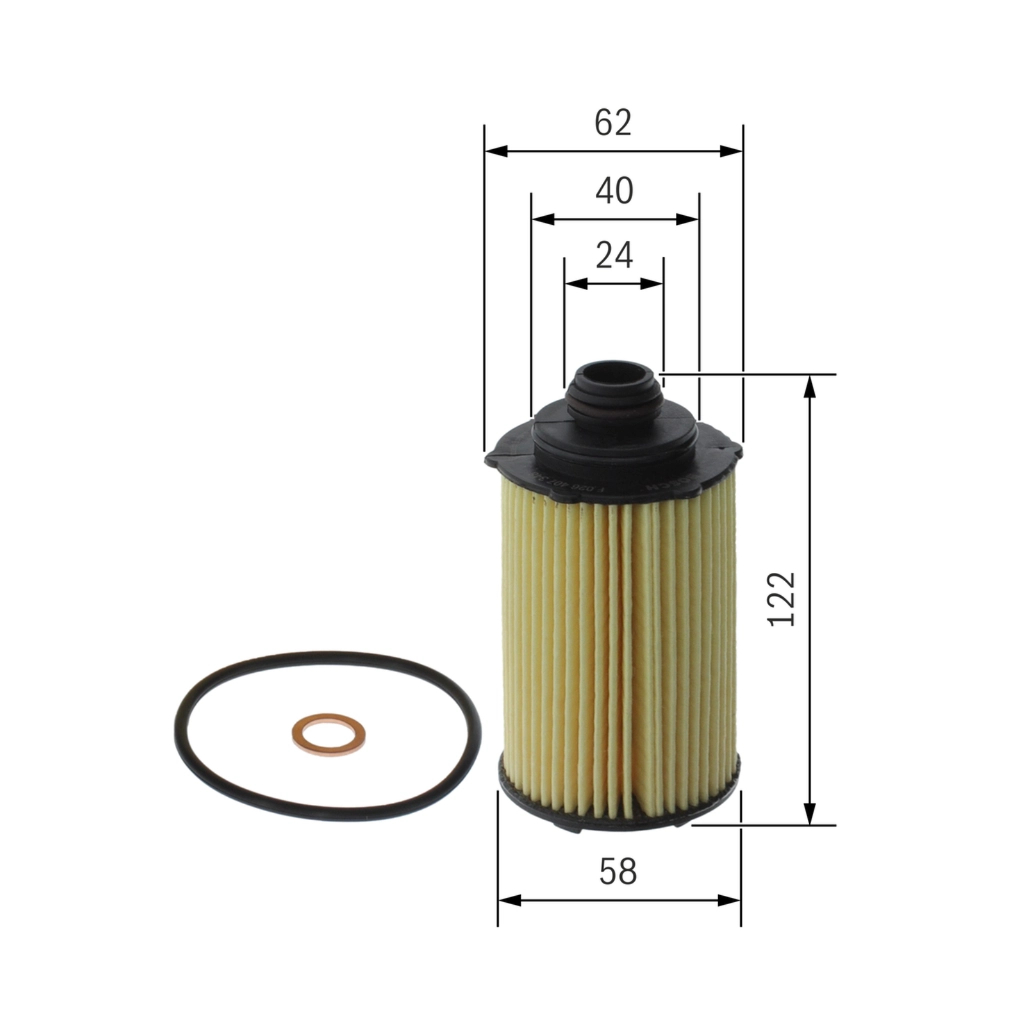 Фільтр масляний Bosch F026407348 - изображение 5