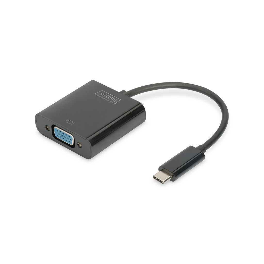 Перехідник USB-C to VGA Full HD Digitus (DA-70853) - изображение 1