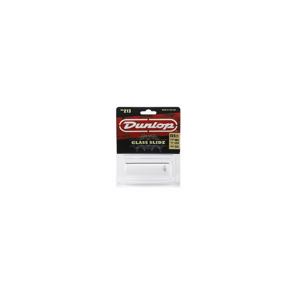 Слайдер для гітари Jim Dunlop Heavy Wall Large Glass Slide (213) - зображення 3