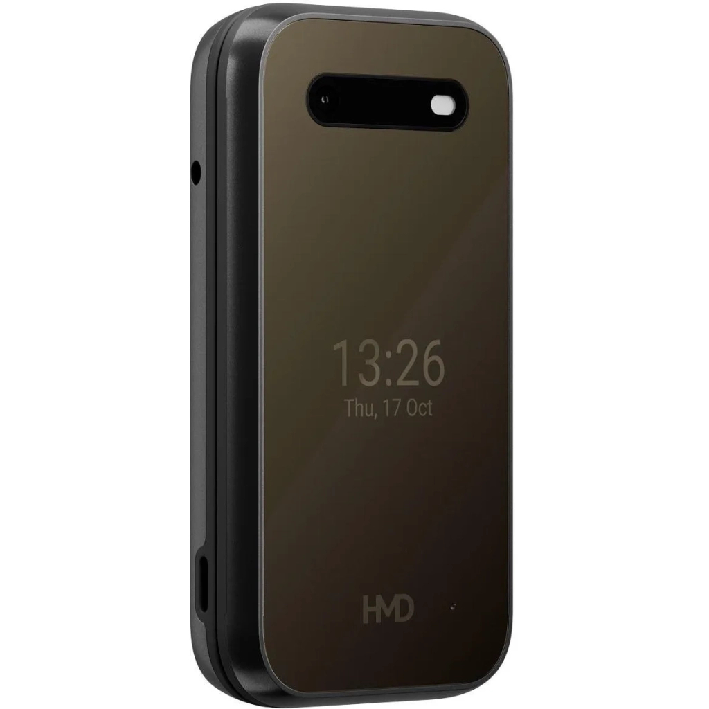 Мобільний телефон HMD 2660 4G Flip DS Black - зображення 9