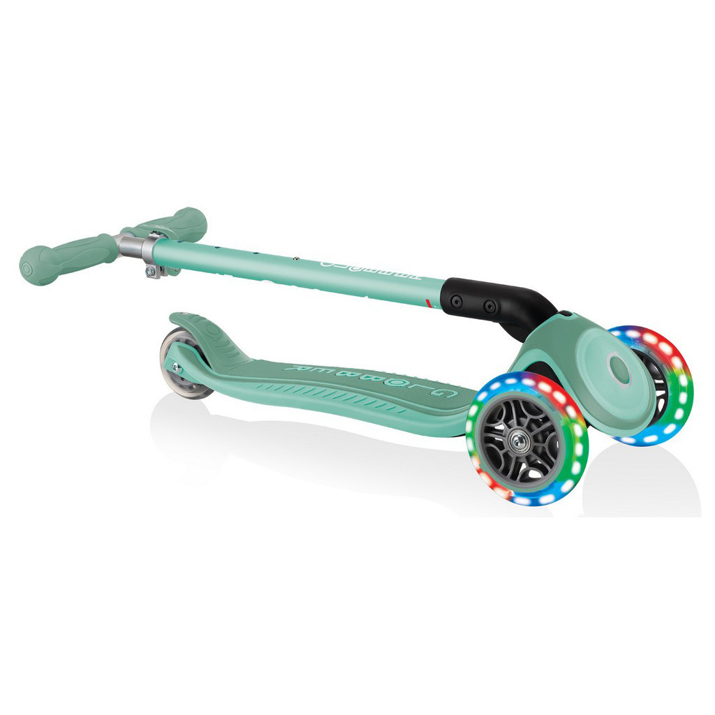 Самокат Globber Primo Foldable Plus Lights м'ятний (439-206) - зображення 11