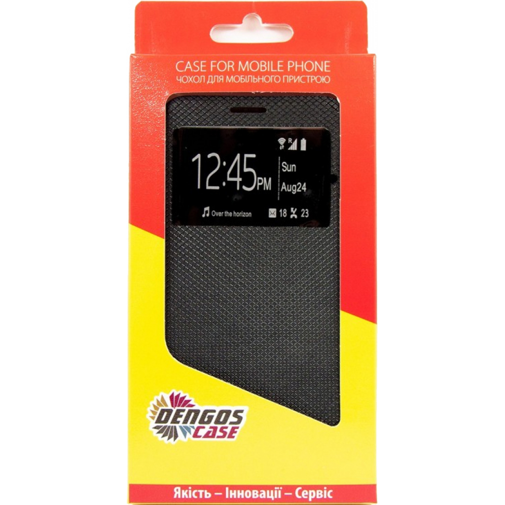 Чохол до мобільного телефона Dengos Samsung Galaxy A22 (black) (DG-SL-BK-303) - зображення 5