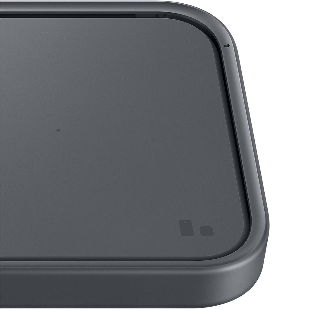 Зарядний пристрій Samsung 15W Wireless Charger Pad w/o Dark Gray (EP-P2400BBEGEU) - зображення 5